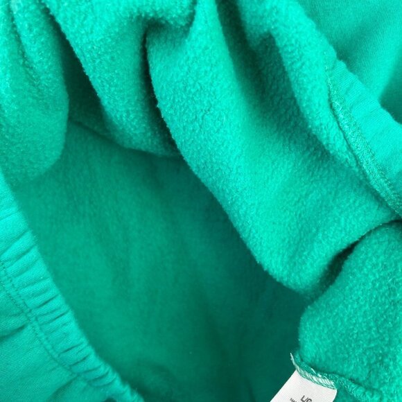 Garage green mock neck 3/4 zip pullover size large - Picture 7 of 8